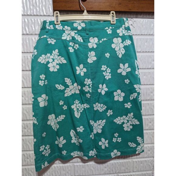 Pendleton Size 12 Cotton Blend Tropical Summer Skirt - Picture 3 of 3